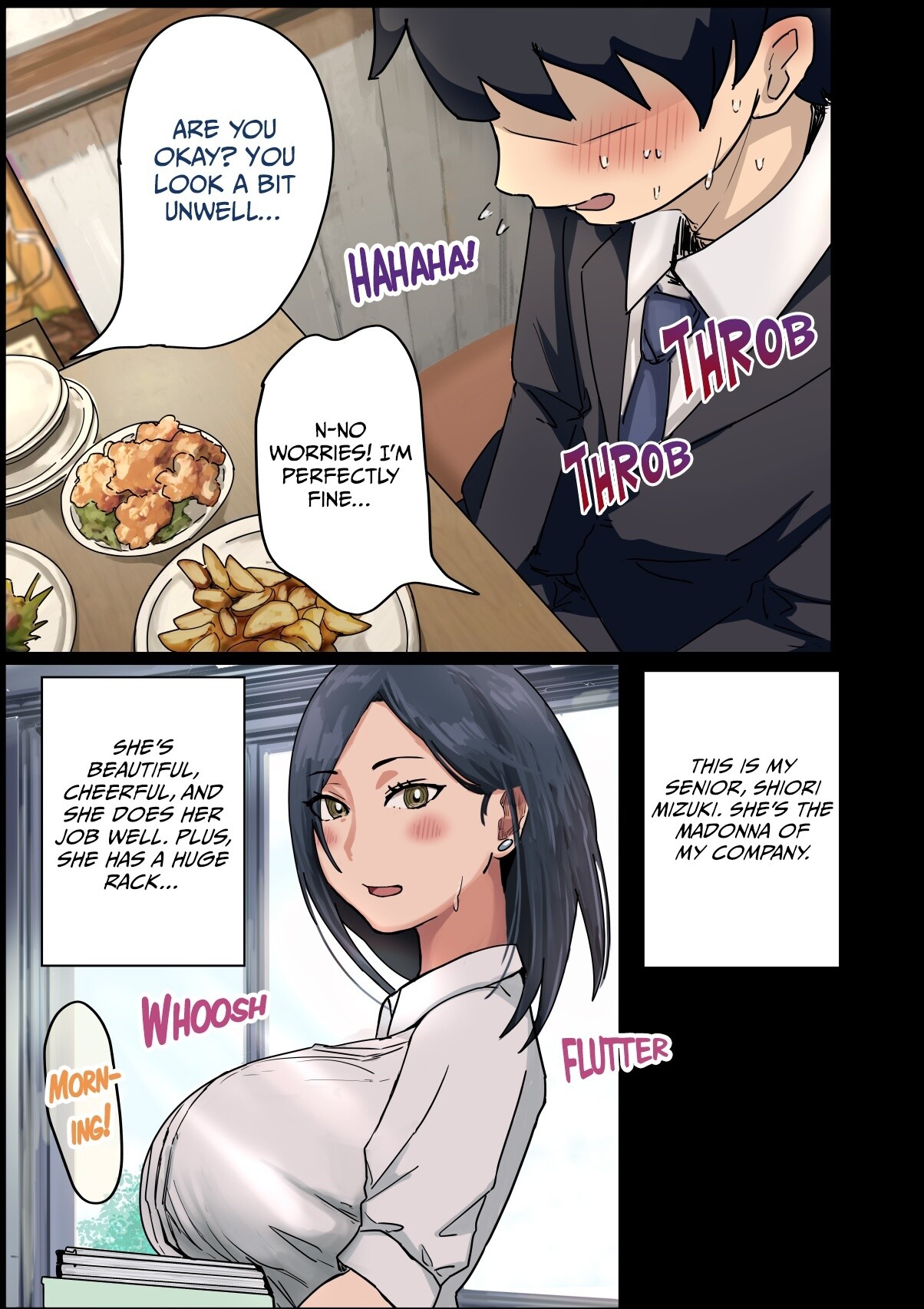 Hentai Manga Comic-How I Got Lucky and Banged the Company's Madonna-Read-6